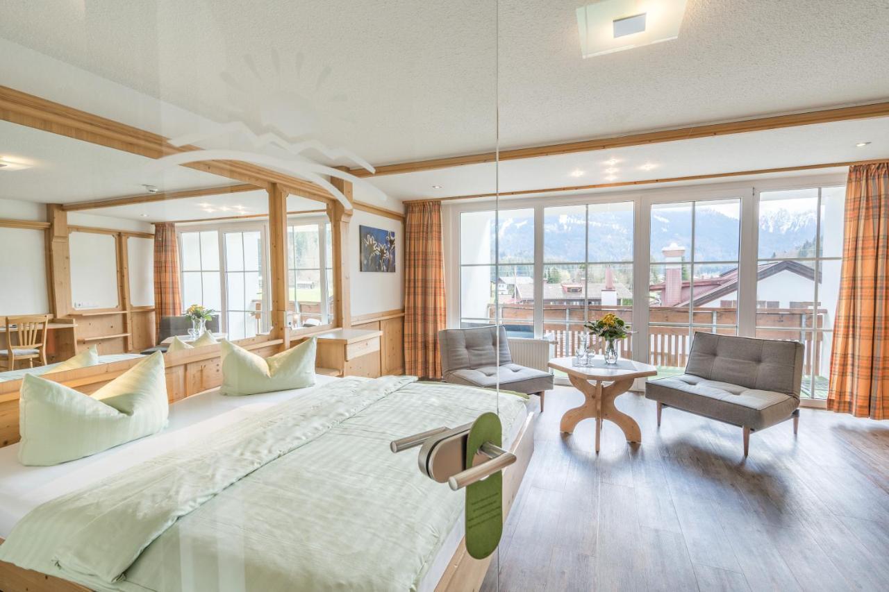 Wohlfuehlhotel Frohsinn Fischen im Allgaeu Bagian luar foto